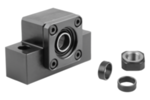Fixed bearing units, steel, block version type EK Fixed bearing units, steel, block version type EK