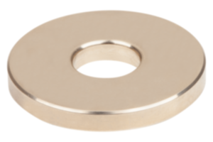 Spring discs, brass for elastomer buffers Spring discs, brass for elastomer buffers