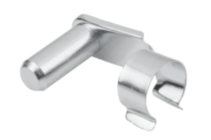 Snap-in pins, steel for clevis DIN 71752 Snap-in pins, steel for clevis DIN 71752