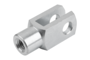 Clevises, steel or stainless steel DIN 71752 Clevises, steel or stainless steel DIN 71752