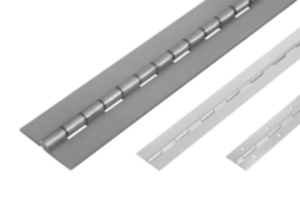 Charnières à tige en acier, inox ou aluminium Charnières à tige en acier, inox ou aluminium