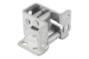 Charnières en acier ou Inox internes, angle d‘ouverture 90° Charnières en acier ou Inox internes, angle d‘ouverture 90°