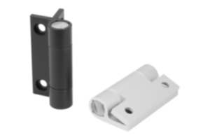 Spring hinges aluminium profile tension spring hinges, 1.3 Nm Spring hinges aluminium profile tension spring hinges, 1.3 Nm