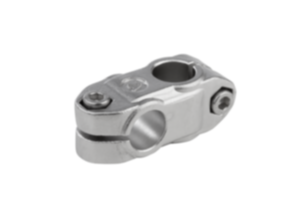 Tube clamps cross, stainless steel Tube clamps cross, stainless steel