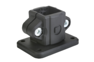Tube clamps base, plastic Tube clamps base, plastic