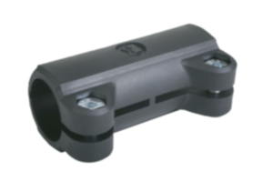 Tube clamps straight, plastic Tube clamps straight, plastic