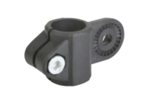 Tube clamps swivel half, sunken teeth, plastic Tube clamps swivel half, sunken teeth, plastic