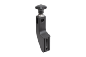 Support de guidage latéral en plastique avec poignée croisillon  Support de guidage latéral en plastique avec poignée croisillon
