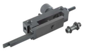 Renvoi à lame à 180° pour comparateur touche normale au levier Renvoi à lame à 180° pour comparateur touche normale au levier