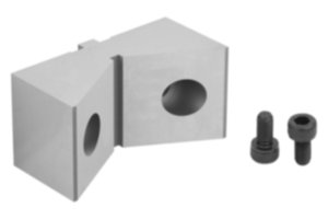 Attachment jaws with prism for fixed jaws DS and ES Attachment jaws with prism for fixed jaws DS and ES