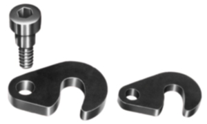 C-washers, swing, with shoulder screw C-washers, swing, with shoulder screw