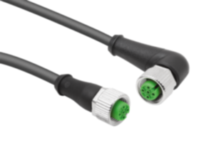 Connectors bush M12x1 with screw lock Connectors bush M12x1 with screw lock