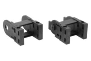 Connecting elements, plastic for energy chains, inner height 25 mm Connecting elements, plastic for energy chains, inner height 25 mm