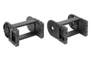 Connecting elements, plastic for energy chains, inner height 45 mm Connecting elements, plastic for energy chains, inner height 45 mm