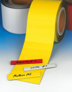 Étiquette magnétique de magasin en rouleau, prédécoupée Étiquette magnétique de magasin en rouleau, prédécoupée