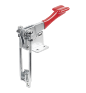 Toggle clamps latch vertical with catch plate Toggle clamps latch vertical with catch plate