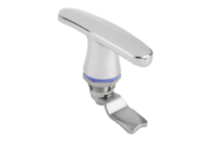Verrous quart de tour en inox 1.4404, Hygienic DESIGN, avec poignée en T Verrous quart de tour en inox 1.4404, Hygienic DESIGN, avec poignée en T