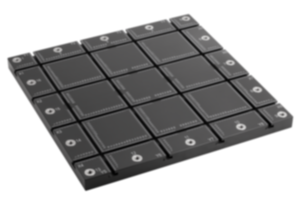 Plaques de base en aluminium avec rainure en T