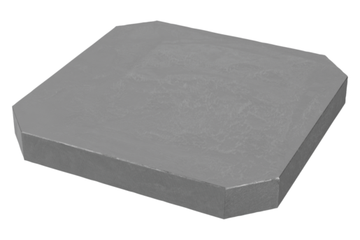Plaque de base, fonte grise, type C