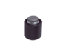 Supports à bille oscillante avec joint torique et inserts interchangeables, forme E, insert en inox avec plat, lisse