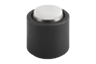 Supports à bille oscillante avec joint torique et inserts interchangeables, forme K, insert en POM avec plat, lisse
