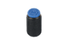 Soportes con bola oscilante ajustables con junta tórica y hexágono interior, forma P, bola de acero inoxidable con superficie de poliuretano
