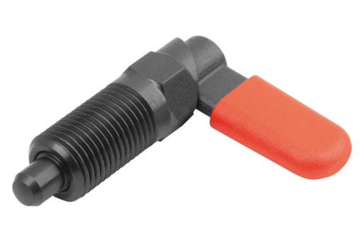 Doigt d’indexage verrouillable en acier
avec pièce hexagonale, forme C