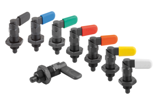 Doigt d’indexage verrouillable en avec pièce hexagonale