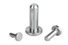 Axe de fixation avec blocage axial