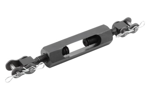 Turnbuckles, steel, for chain clamp sets