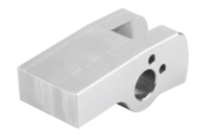 Poignée indexable pour vérin de bridage à levier rotatif, forme B, ébauche