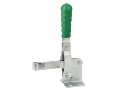 Toggle clamps vertical with horizontal foot and full clamping lever