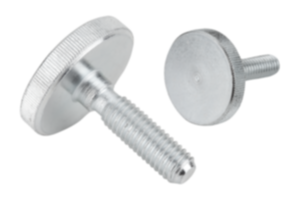Vis striée basse en acier et Inox, DIN 653
