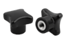 Ecrou croisillon similaire à DIN 6335, forme K avec insert taraudé
