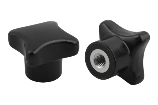 Écrou croisillon, composants métalliques en Inox, forme K avec insert taraudé