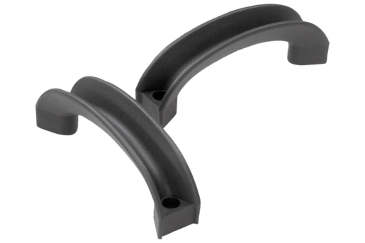 Pull handles arched, U-profile