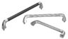 Empuñaduras de tubo de acero inoxidable con punta de empuñadura de fundición de precisión