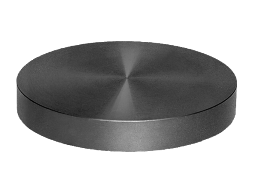 Plateau circulaire Fonte grise et aluminium