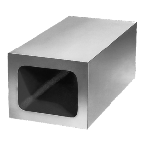 Rectangular hollow profiles grey cast iron