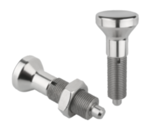 Doigts d'indexage, en inox, sans collerette, pouces
