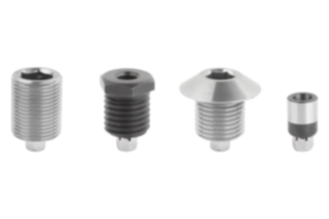 Positioning bushes, steel or stainless steel for status sensor