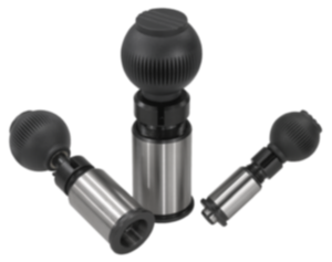 Doigt d‘indexage de précision avec doigt d‘arrêt cylindrique