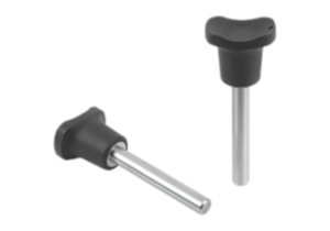 Axes de fixation avec blocage axial magnétique, pouces