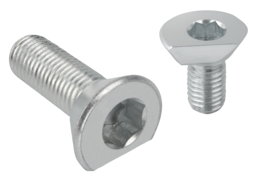 Spiral cam screws