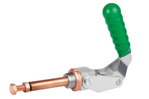 Sauterelle à pousser et à tirer et embase