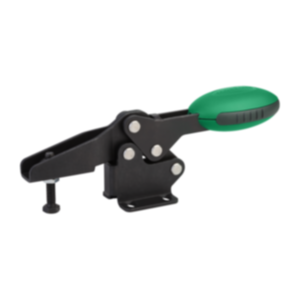 Sauterelle à levier horizontal avec embase horizontale et broche de pression réglable