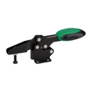 Sauterelle à levier horizontal avec verrouillage de sécurité avec embase horizontale et broche de pression réglable