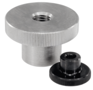 Knurled nuts highsteel and stainless steel, DIN 466