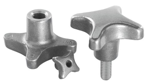 Ecrou croisillonen fonte grise DIN 6335