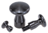 Bouton aplati